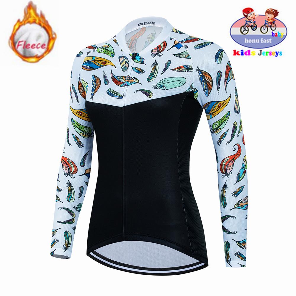 2026  Velvet Warm Cycling Suit Set  Kids Winter Thermal Fleece MTB Bicycle Girl Cycling Clothes Warm Bike Children Cycling Clothing Suit
