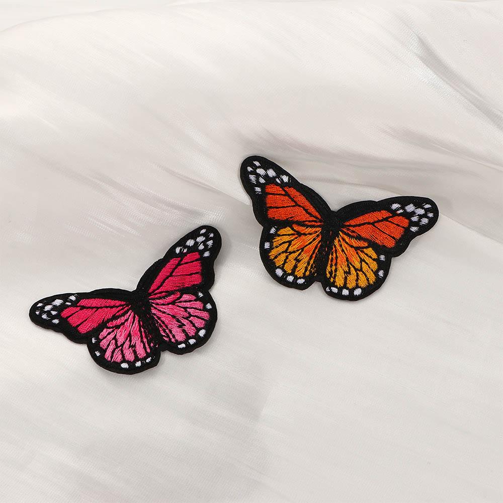 Sewing For Cloth Bag T-shirt Butterfly Heat Transfer Sticker Clothes Patch Iron On Patche Applique