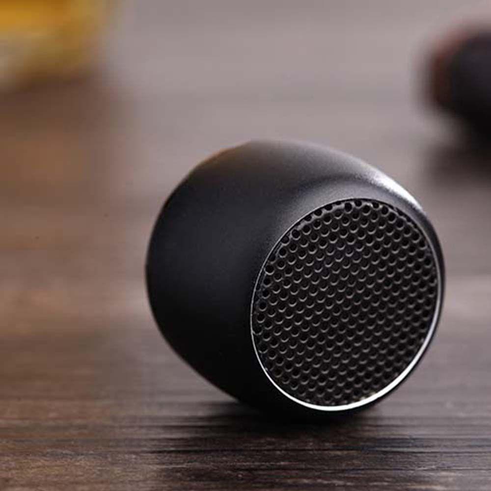 Metal Body Bluetooth Speaker Super Bass Mini Music Player Portable Wireless Speaker  Indoor Use