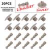 Retainer Fastener Panel Clip 2005 20PC Beige Panel
