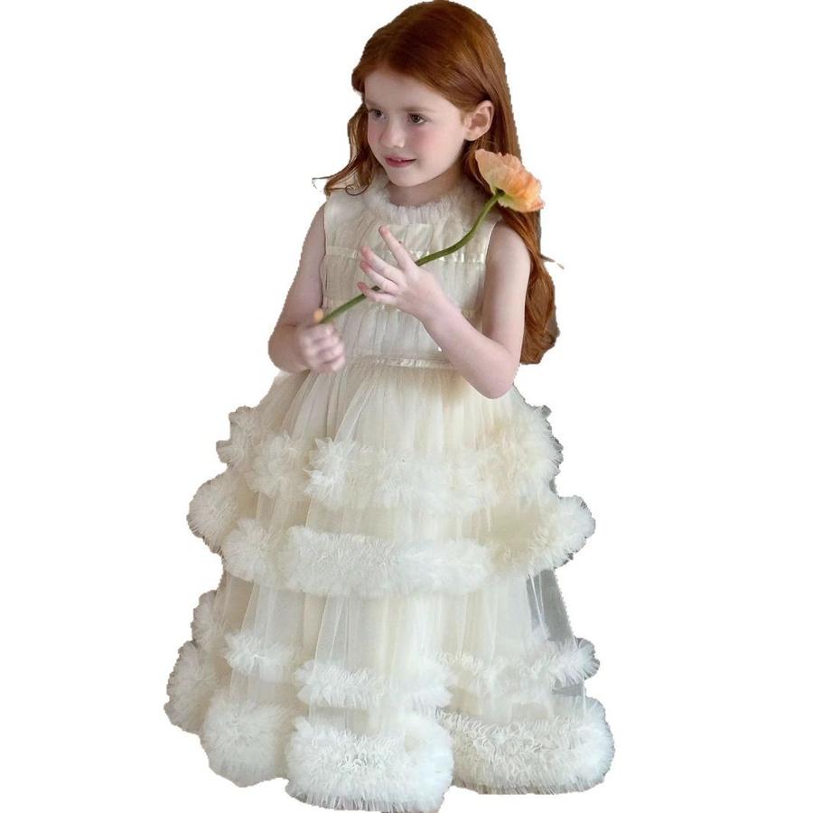 New Summer Girls' Ball Gown Princess Dresses Children Hostess Piano New Fashion Princess Dresses