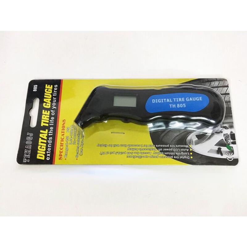 Digital Car Tire Tyre Air Pressure Gauge Meter LCD Display Manometer Barometers Tester for Car Truck Motorcycle Bike Car-styling