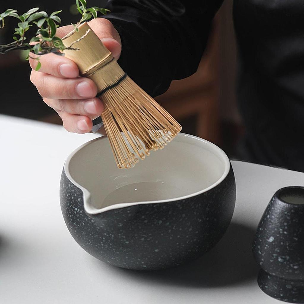 480ml Ceramic Handmade Green Tea Cup Handcrafted Japanese Traditional Matcha Bowl DIY Tea Accessories for Tea Lovers