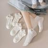 Female Spring Summer Thin Fashionable New Lovely White Socks