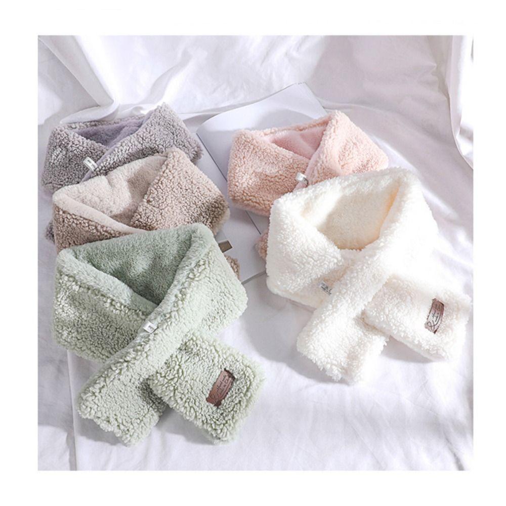 Thicken Neck Scarf Winter Warm Neck Warmer New Cross Scarf