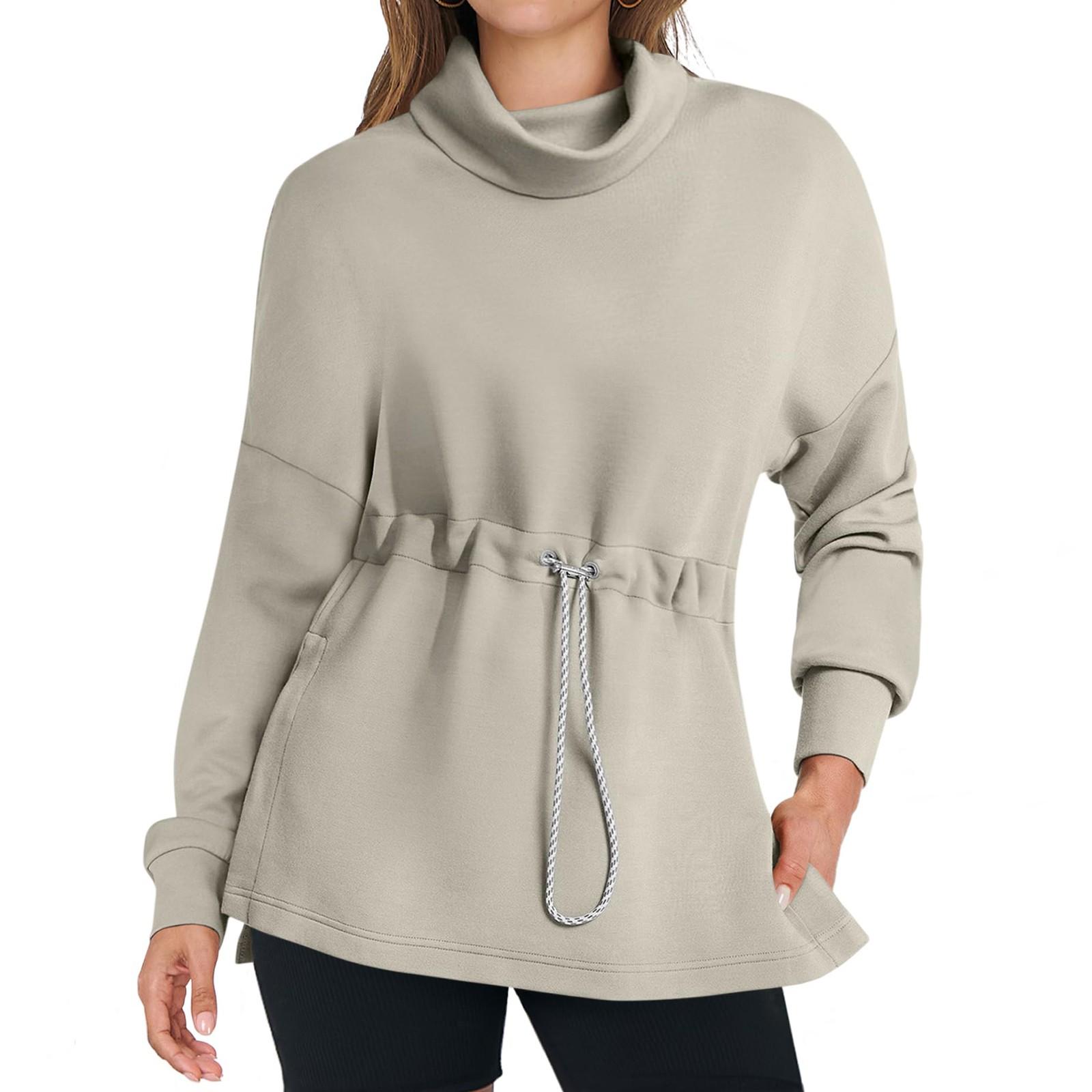 

Женские базовые футболки с длинными рукавами и изогнутым подолом, летние топы, облегающие футболки, одежда XS бежевый