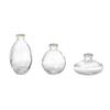Elegant Retro Glass Vase: High-End Decorative Luxury for Flowers