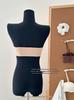 A002 Strapless Push-Up Bra with Front Buckle and Beautiful Back Design