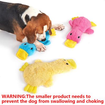 1pcs Cartoon Unfilled Colorful Duck Pet Plush Toy