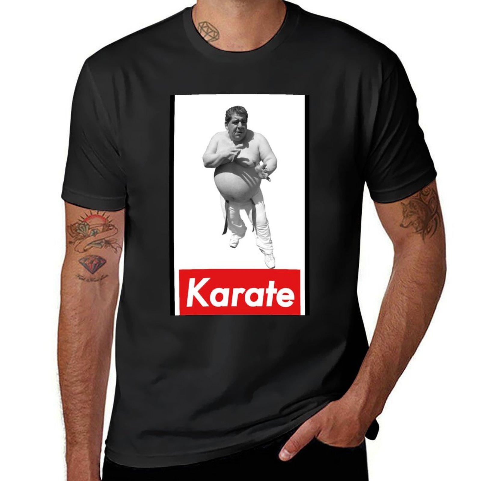 Joey Diaz - Joey Karate T-Shirt cute tops blacks oversized Men s clothing S