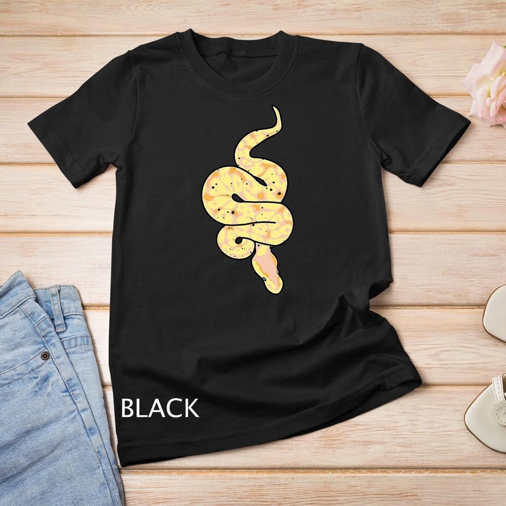 

Snake Lover Reptile Banana Ball Python Funny Noodle Reptile Unisex T-shirt 4XL
