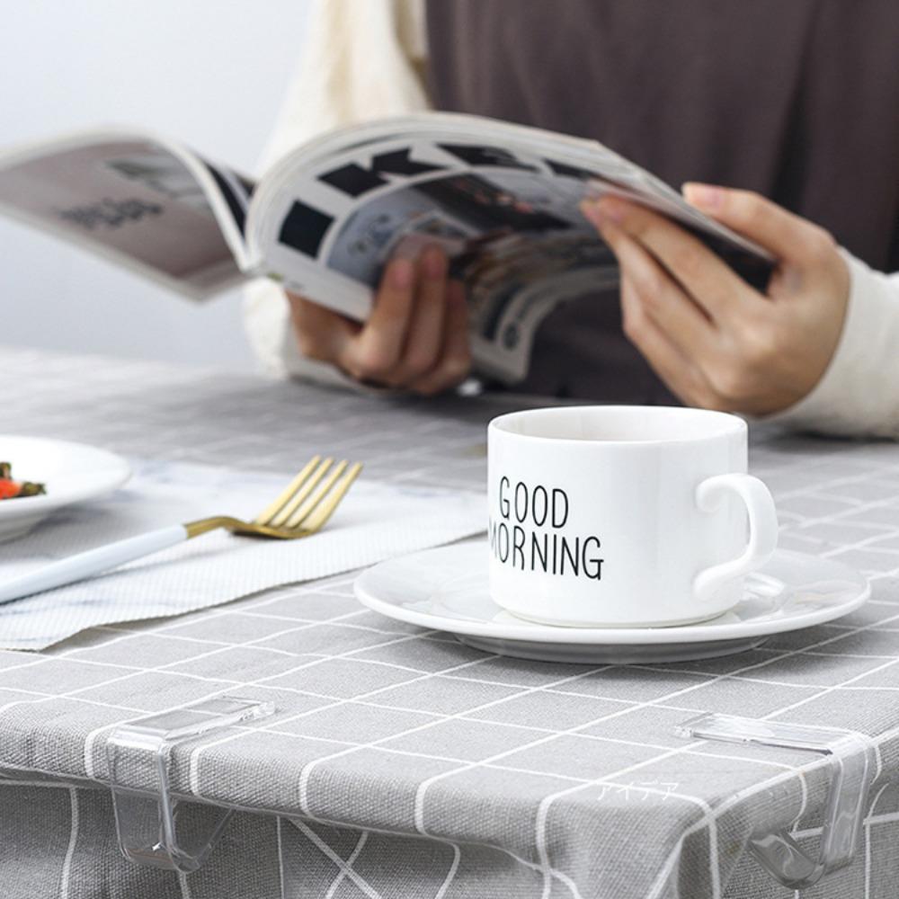 4pcs Multi-function Cloth Clamps Plastic Tablecloth Holder New Tablecloth Clip  Household