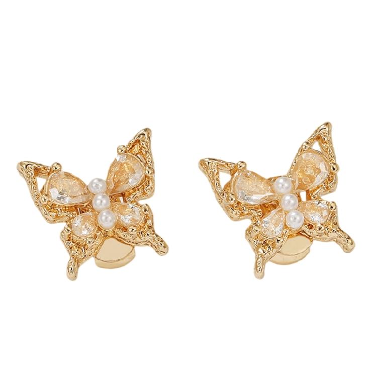 

Beautiful Butterfly Pattern Ear Clip Accent Earphone Appearance Embellishments For Freeclip 1 2 Sound Equipment золотой
