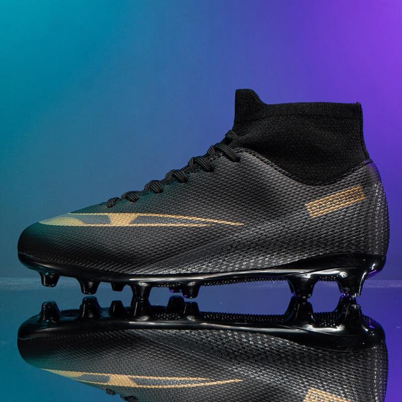 Manufacturers help 2025 football shoes men's and women's adult grass long nails broken nails student competition training sports shoes