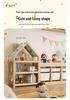 Children's Wooden Toy Storage Rack & Shelf Organizer