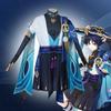 Genshin Impact Cosplay Costume Wanderer Cosplay Scaramouche Wanderer Cos Costume Anime Game Costume Men's Full Set