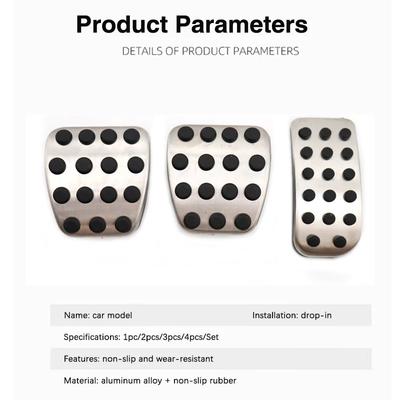 Car Foot Pedals For Mercedes-Benz V-Class Vito Marco Polo W639 W447 2003~2025 Rest Covers Brake Pedal Accelerator Car Acessories