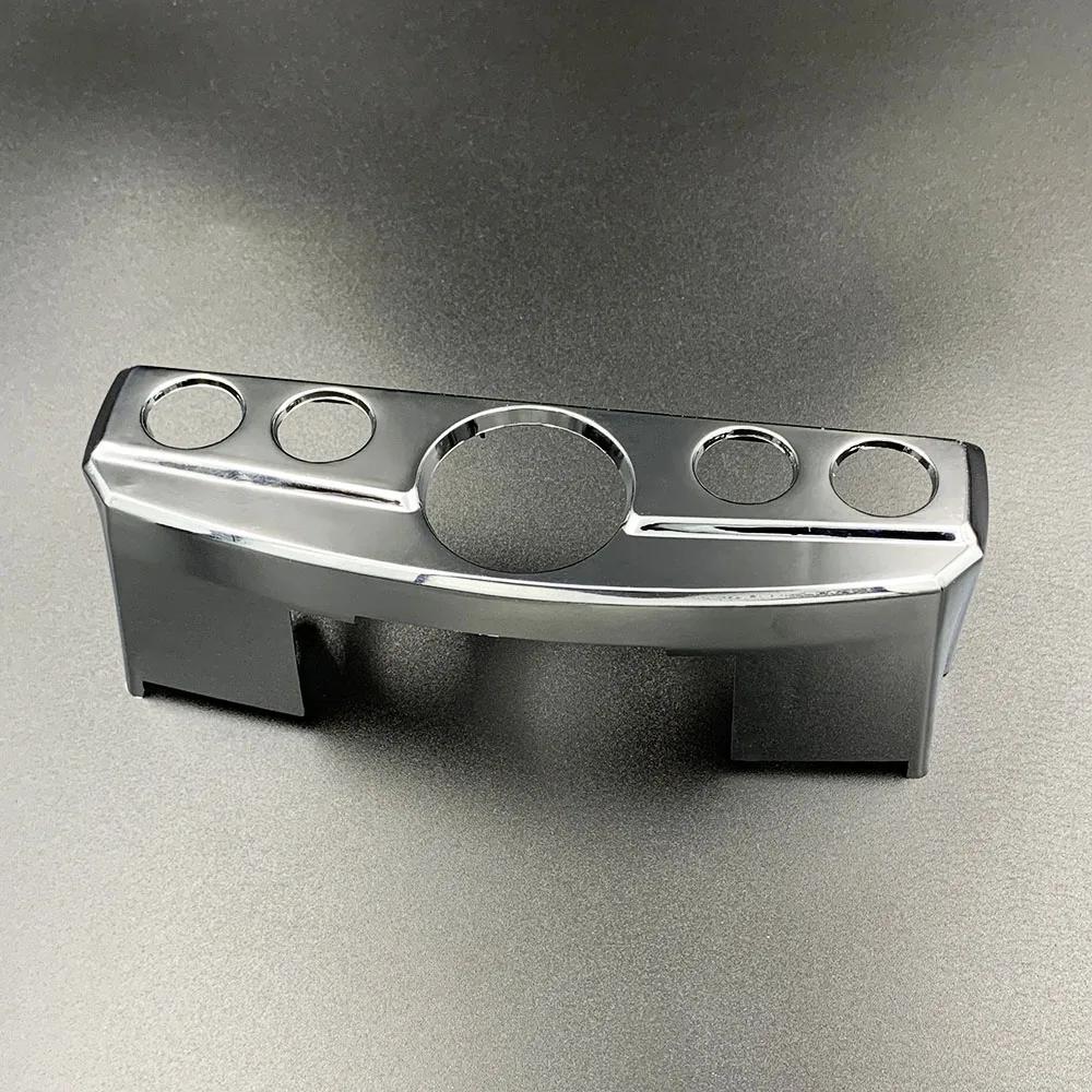 1 Set Chrome Motorcycle Speedometer Tach