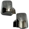 Aftermarket Door Mirror Covers for Daihatsu Hijet Jumbo and Chrome Left and Right Set RiNan. S500, S500P, S510P, S500U, S500J, Plated,