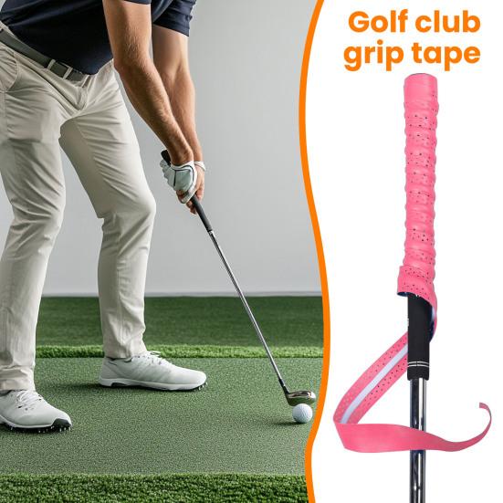 Golf Grip Wrapping Tape Double Sided Adhesive Strip for Regripping Golf Clubs PU Overgrip Tape for Better Regrip And Control