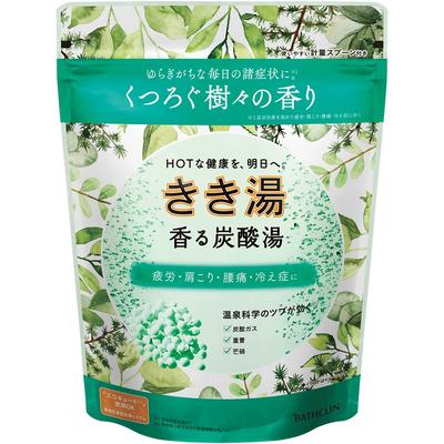 Basukurin Kiki Yu Aromatic Carbonated Bath Jujitsu No Kaori 360g