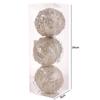 Foam Christmas Hanging Balls Champagne Xmas Balls Pendant Christmas Tree Ornaments  New Year
