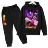 2025 New Anime Dragon Ball Z Hoodie Kids Clothes Boys Baby Girls Clothing Kakarotto Hooded Goku Sweaters Hooded +pants 2pcs