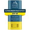 Ors & Alps SPF50 Matte Face Sun Stick 0.53oz Men's Unscented Waterproof 1 Pcs 0.53ml