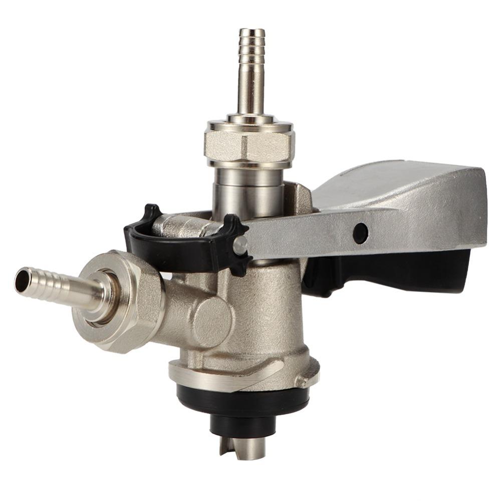 7 piece Stainless Steel Beer Tap Dispenser G5/8 S Type Keg Tap Coupler Beer Keg Coupler Home Bars