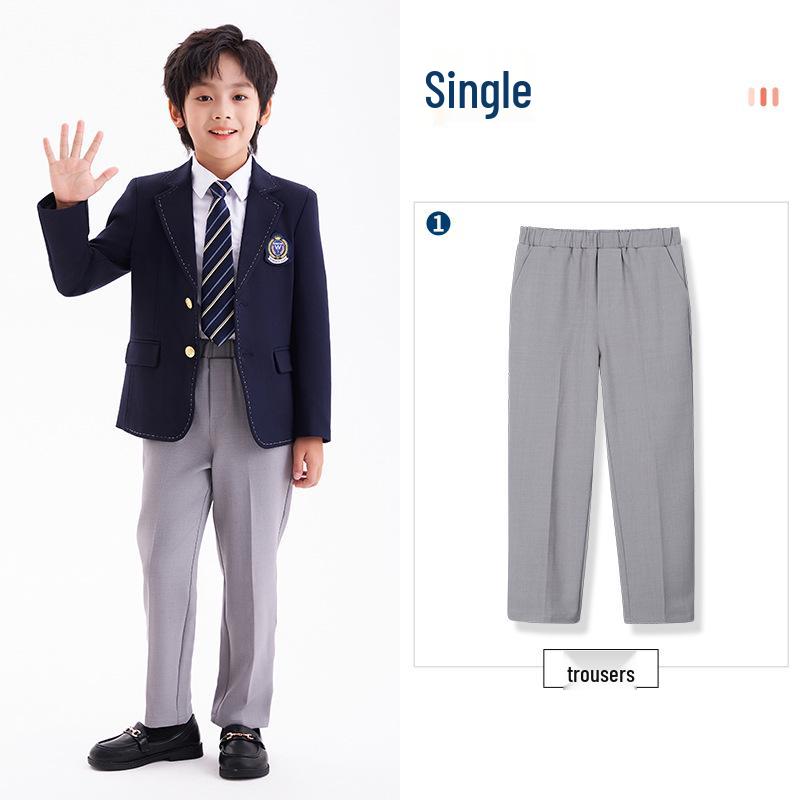 

Форма для детского сада в британском стиле: Детские официальные пиджаки для мальчиков и девочек 120 cm