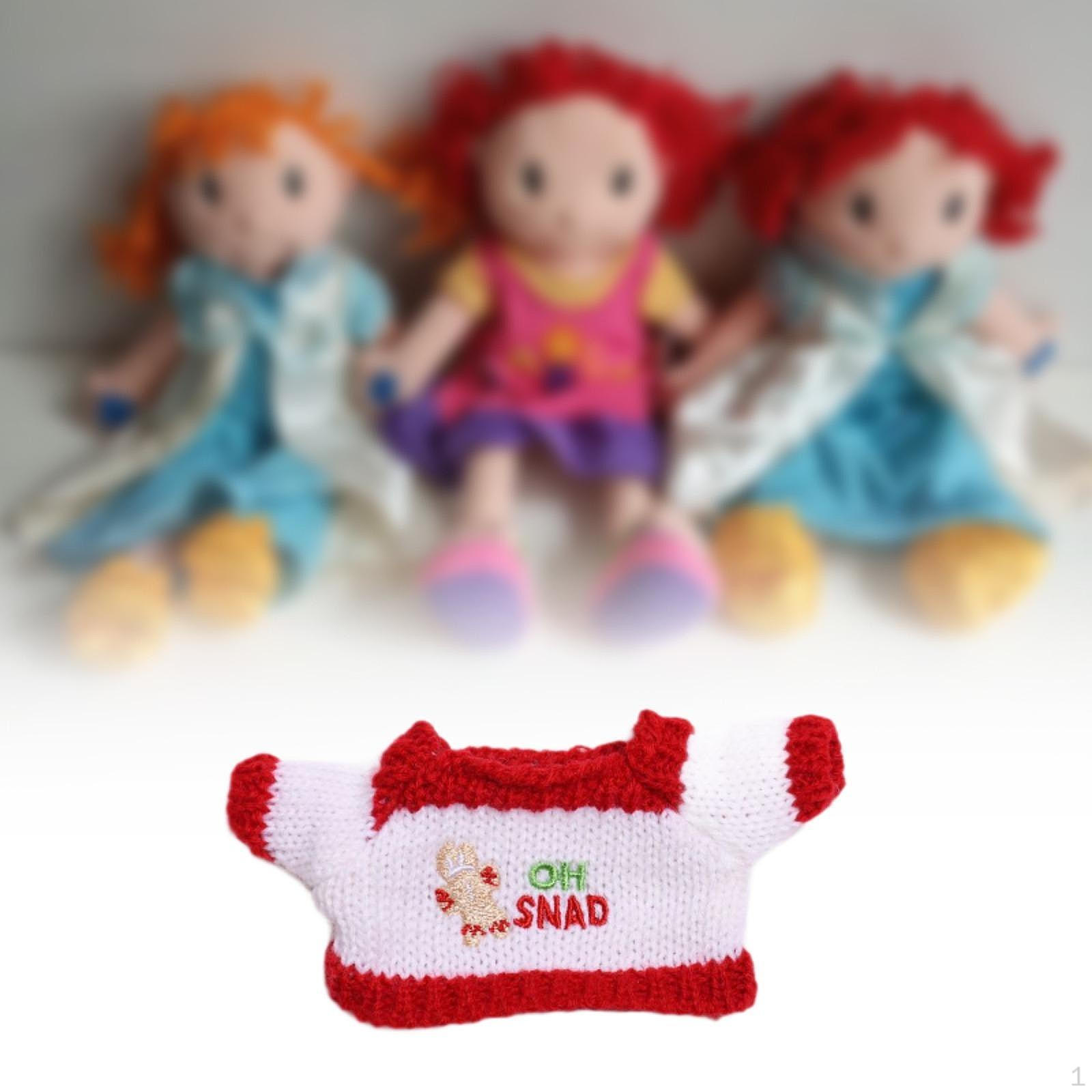 

Куклы свитер костюм аксессуары наряды, одежда ручной работы для мальчика 15-17 см одеваются Sweater