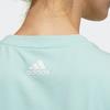 Adidas Gradient Print Logo Sports Round Neck Short Sleeve T-Shirt Women Tops Green GP0674