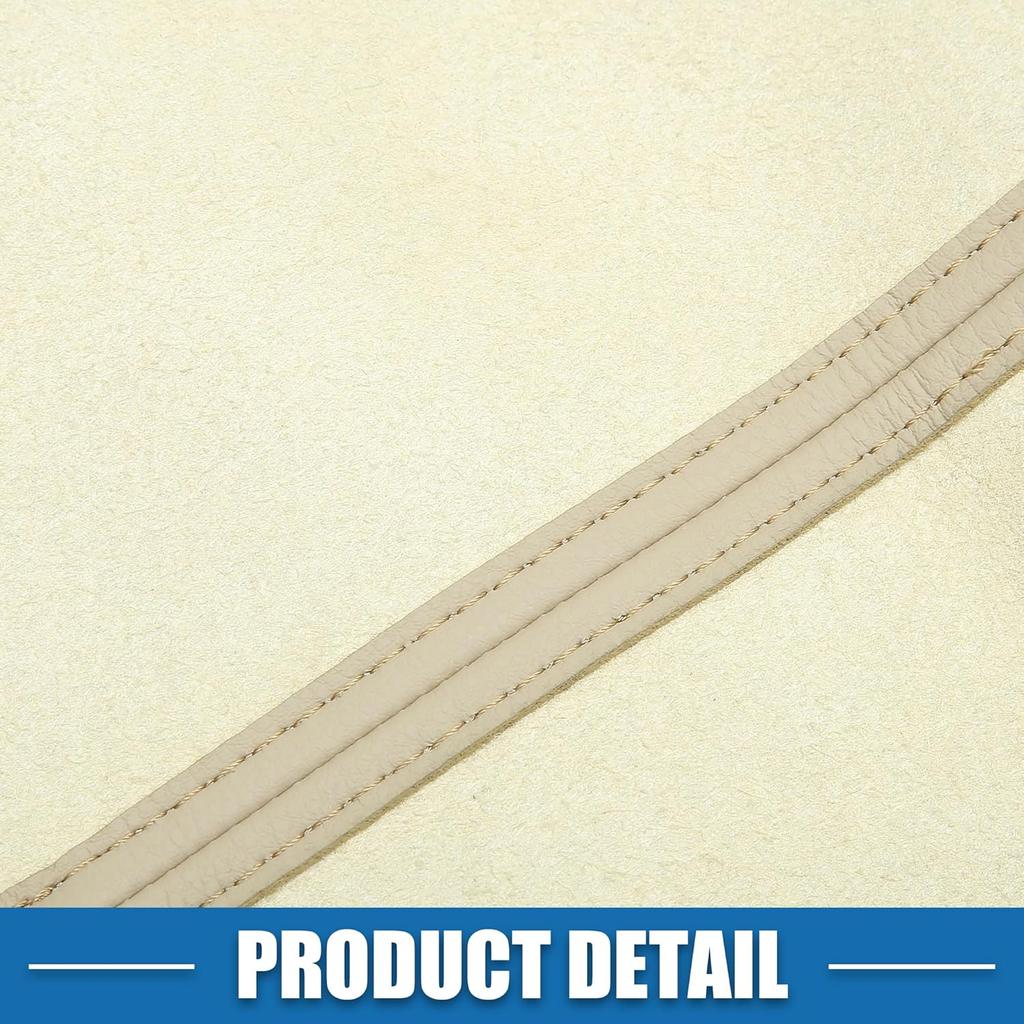 Car Front Door Panel Armrest Cover Interior Door Trims for Hyundai Santa Fe 2006-2012 Beige 1 Pair