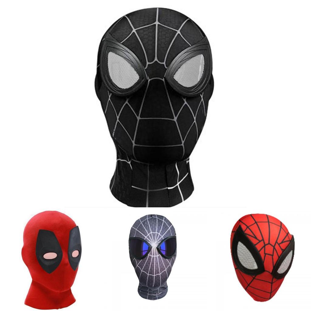 Spider-man Halloween Costume For Kids And Adults Funny Spiderman Mask Headgear
