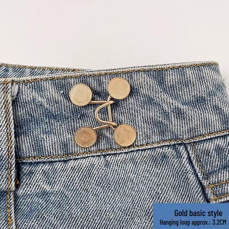 Pants Waist Tightening Pin: High-End Adjustable Anti-Exposure Buckle