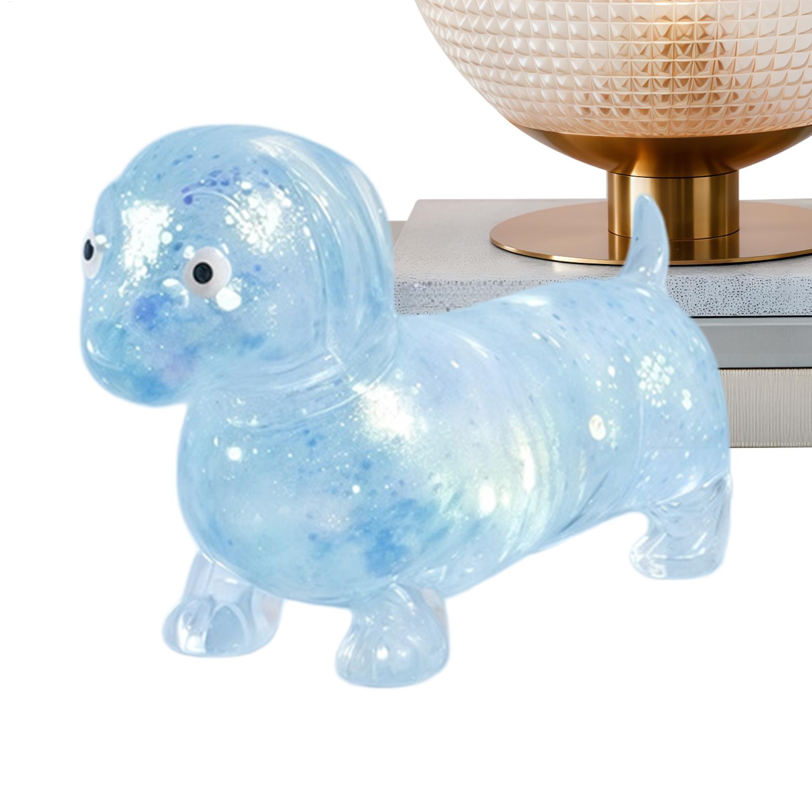

Festive Dachshund Squeeze Toy, Funny Sensory Fidget, Soft Stress Relief Decompression Toy for Office & Holiday Gifting
