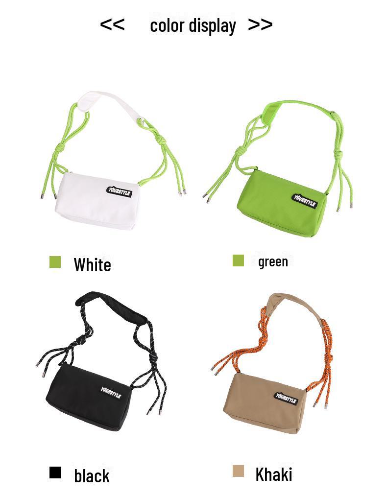2025 Spring Fashion: Water-Repellent Nylon Cross-Body Bag for Women & Men