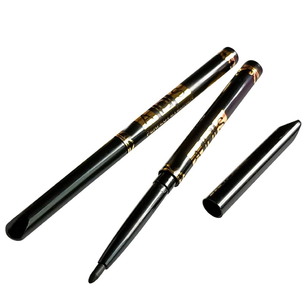 3 Adet Su Geçirmez ve Ter Geçirmez Siyah Eyeliner Kalemi - Uzun Süre Kalıcı Bulaşmaya Dayanıklı Cesur Göz Makyajı İçin, Mükemmel İçin Kolay Kaygan Formül