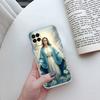 BH47 Virgen Maria Transparent Phone Case for Motorola Moto G40 G04 G05 One Ace Action  Fusion + Plus Hyper Macro Vision Zoom