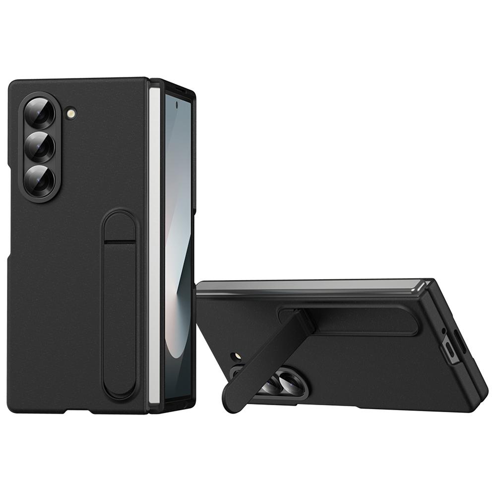

Чехол для Samsung Galaxy Z Fold5 5G с подставкой, ПК-чехол для телефона с кольцом для объектива из сплава A