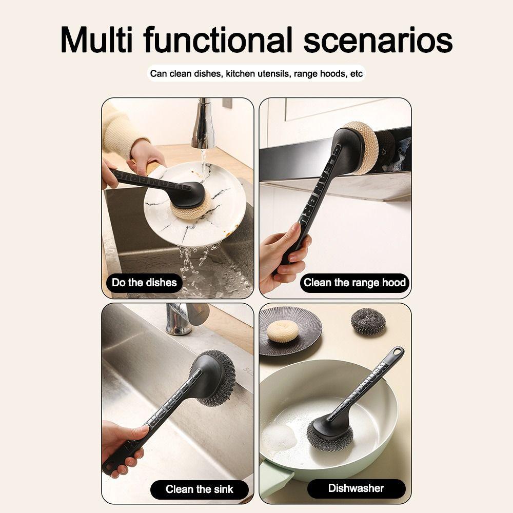 Multi-function Cleaning Brush Portable Dish Washing Brushs New Kitchen Pot Washing Brush