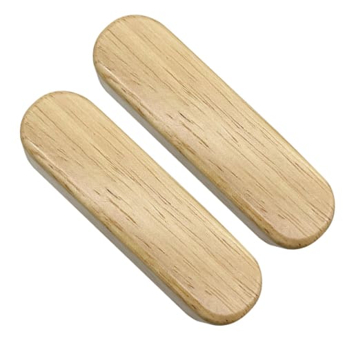 Cast Iron Handle Covers, Grill Pan Handle Covers | Pot Handle Covers, Potholder Sleeves, Non-Slip Handle Covers - Wooden Assist Handle Holder, 2 Cookw