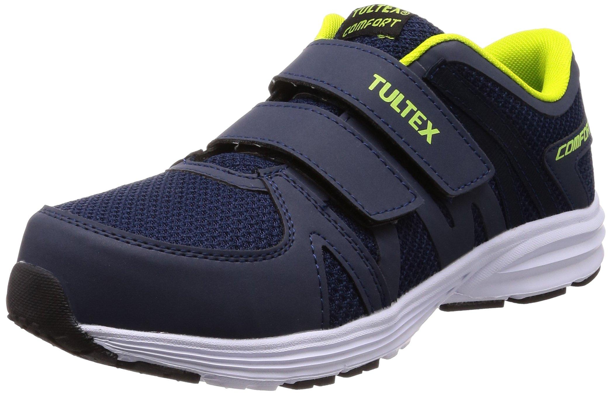 

Tartex AZ51651 Safety Work Velcro Resin Toe Size cm Shoes, Shoes, Closure, Ultra-Lightweight, Cap, Mesh, Breathable, Cushioned, 3E, Men s, Navy, 27.0