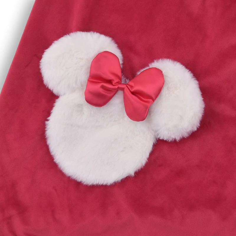 Disney Minnie Kids' Cape with Icon Pocket, Red Japan NEW