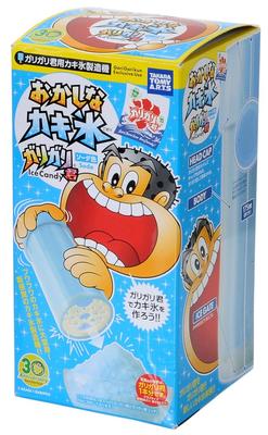 Seltsame, rasierte Eis-Garigari-kun-Sodafarbe