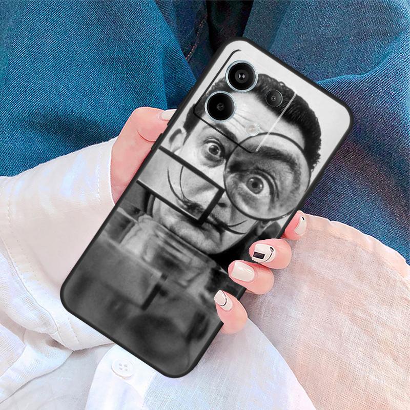 Salvador Dali Art Cover For Xiaomi Redmi Note 14 13 Pro 12 11 9 10 9S 10S 11S 12S Redmi 14C 10C 12C 13C Case