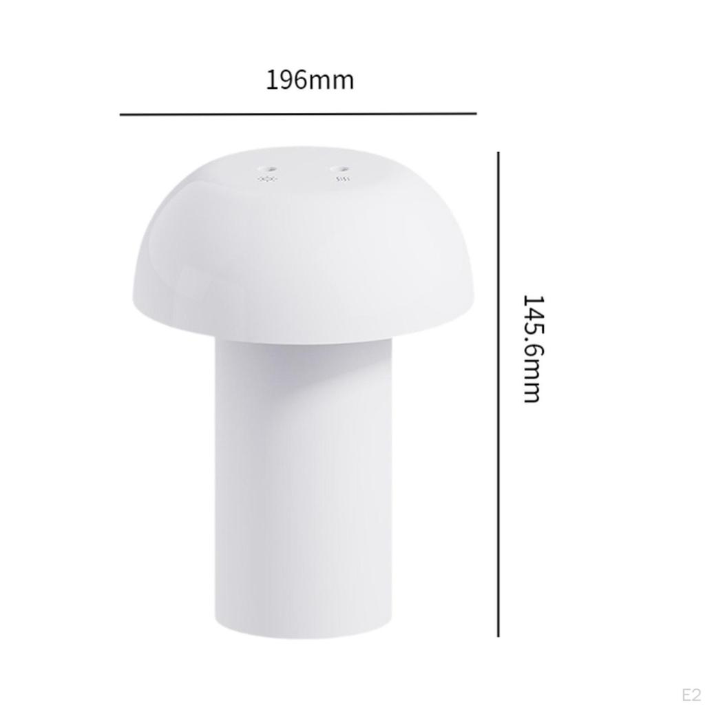 Pilz Luftbefeuchter, Persönlicher Luftbefeuchter Raumduft 2 Nebelmodi Kühle Nebel Sprüher für