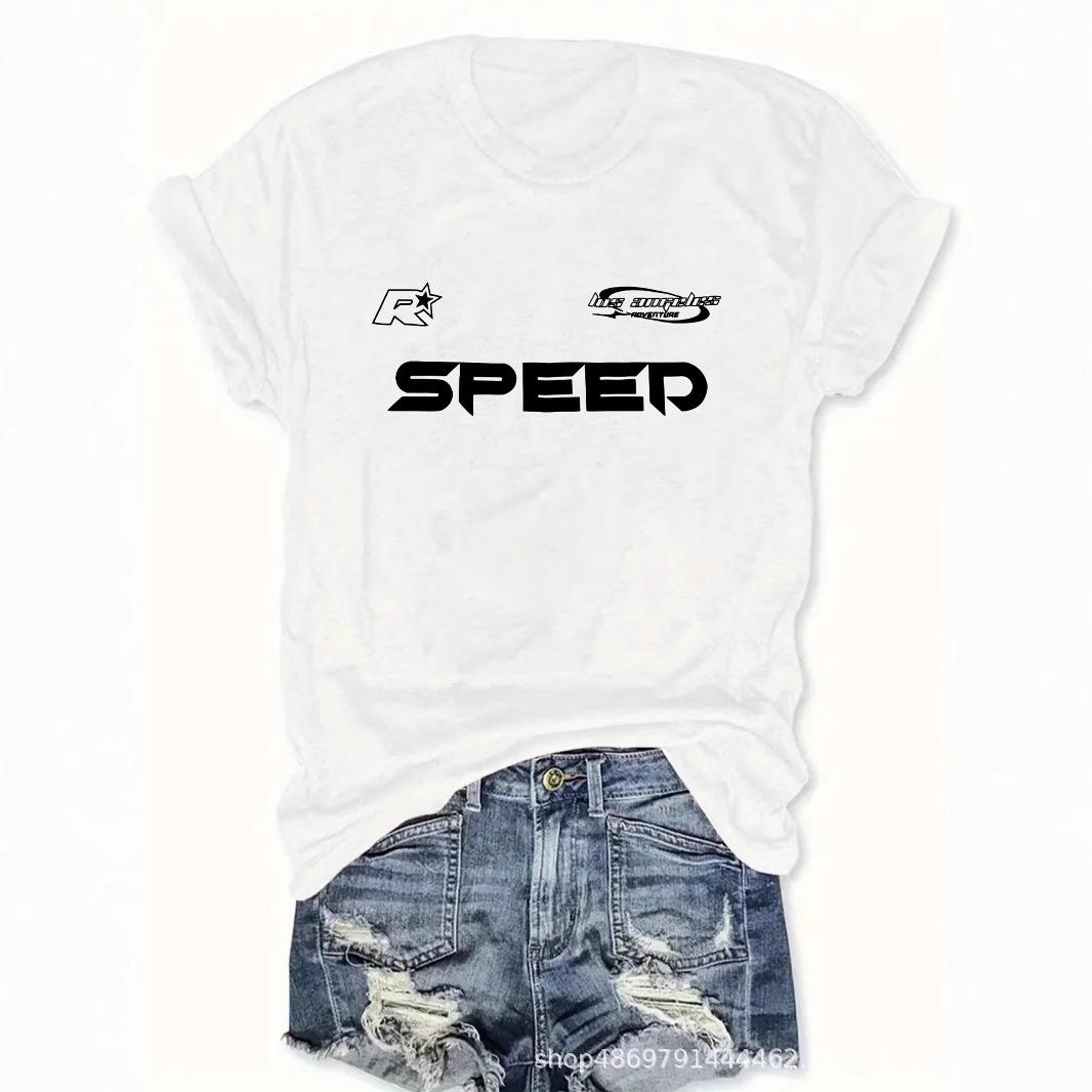 

Women s Fashion Round Neck T-Shirt for International Trade Extra Large