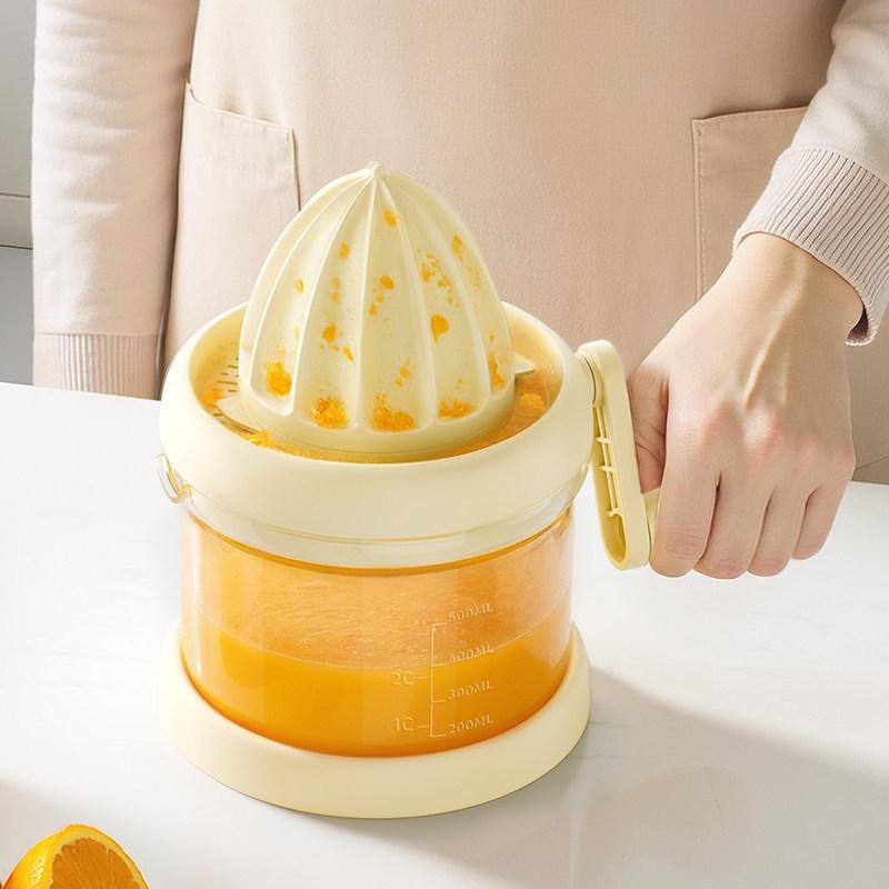 Manual Juicer Household Squeeze Juice Cup Portable Hand Crank Fruit Juicer Lemon Orange Special Juicer Kitchen Hand Press Juice
