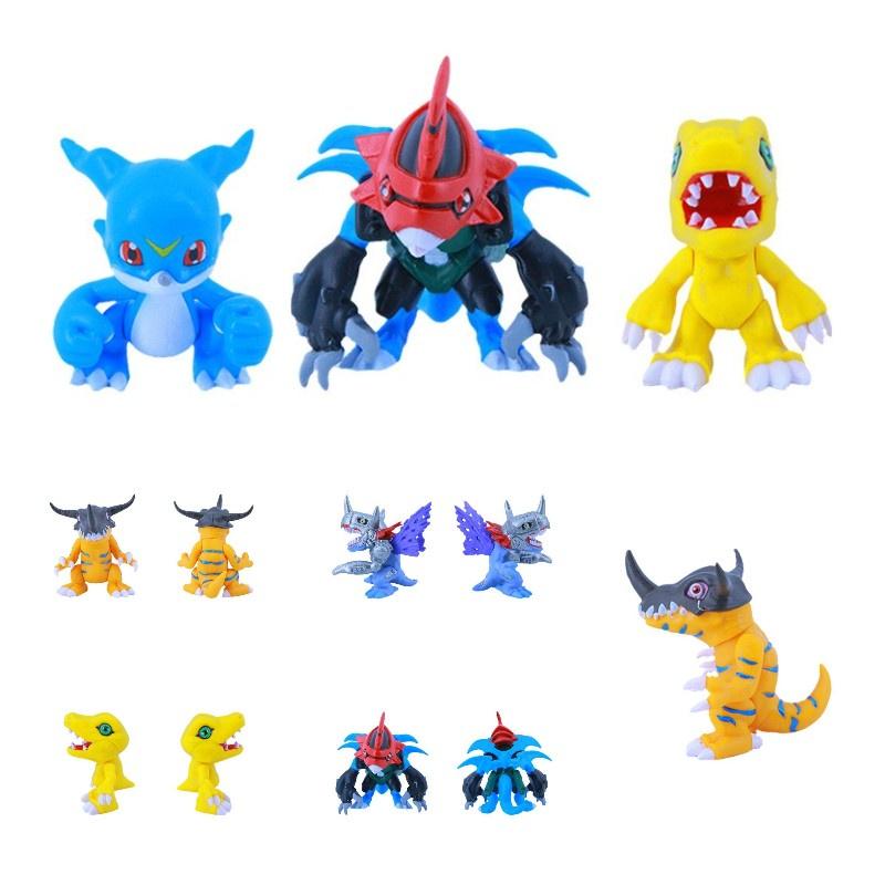 Cute And Adorable Digital Monster Pvc Toys For Display